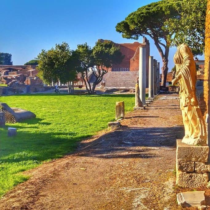 Ferienwohnung Per Antiqua Itinere Ostia Antica Exterior foto