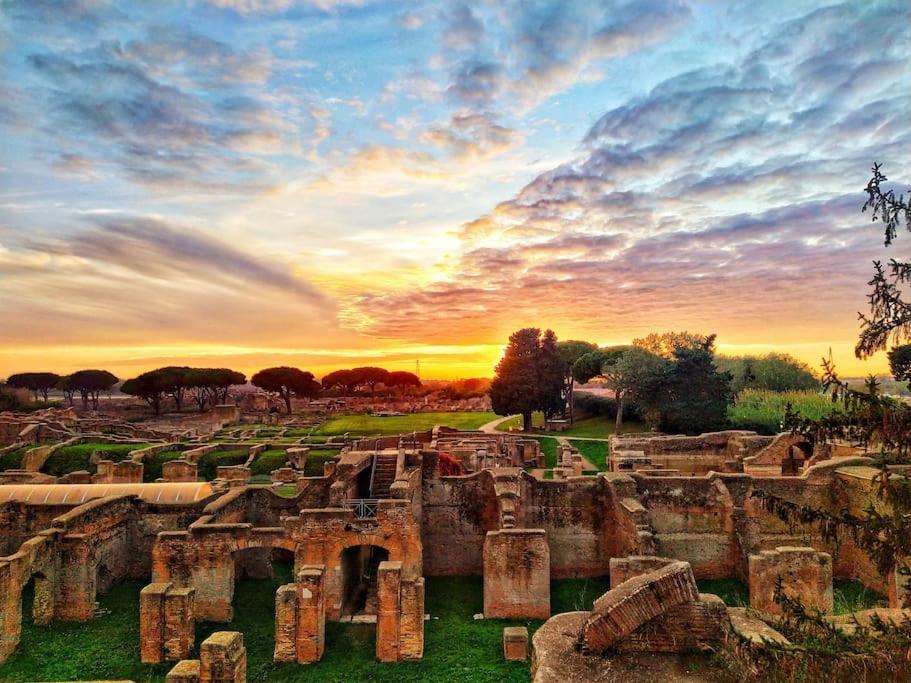 Ferienwohnung Per Antiqua Itinere Ostia Antica Exterior foto