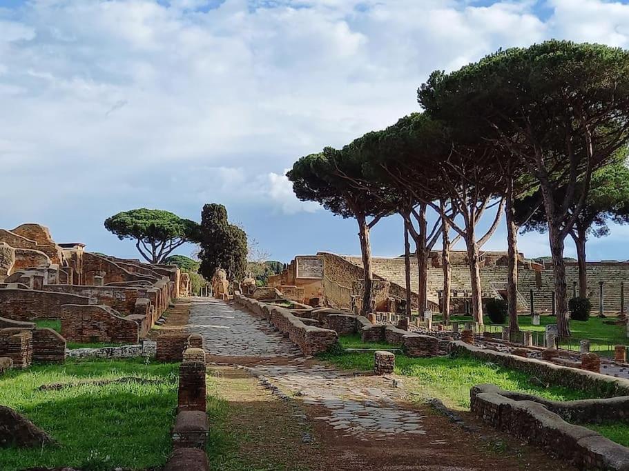 Ferienwohnung Per Antiqua Itinere Ostia Antica Exterior foto